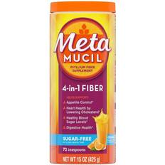 Vitamins & Supplements Metamucil Multi-Health Psyllium Fiber Supplement, Sugar-Free Powder Orange 15.0 oz