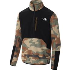 North face glacier pro 1 4 zip The North Face Glacier Pro 1/4 Zip Mens - Kelp Tan TNF Camo Print TNF Black