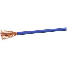 VOKA Kabelwerk H07VK4BL Flexible cable H07V-K 1 x 4 mm² Blue 100 m