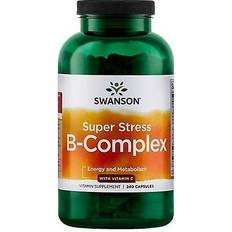 Super b complex Swanson Super Stress B-Complex with Vitamin C 240 capsules