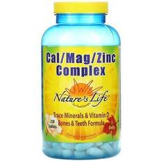 Vitamins & Supplements Nature's Life Cal Mag Zinc Complex 250 Tablets