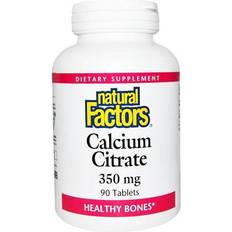 Calcium citrate Natural Factors Calcium Citrate 350 mg 90 Tablets