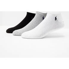 Polo Ralph Lauren Grå Strømper Polo Ralph Lauren Ghost Socks 3-pack - Black/White/Grey