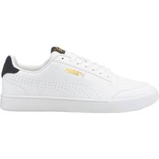 Golden - Herren Schuhe Puma Unisex Shuffle PERF Sneaker, White-Gold-Peacoat