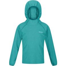 Purple Hoodies Children's Clothing Regatta Childrens/kids Loco Microstripe Hoodie (turquoise/white)