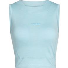 Icebreaker ZoneKnit Cropped Merino T-shirt - Schwarz