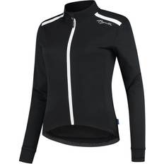 Rogelli Jackor Rogelli Pesara Cycling Jacket Women - Black/White