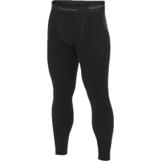 Homme - Laine Pantalons Thermiques Woolpower Lite Caleçons Longs Johns - Black