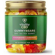 Vitality CBD Gummy Bears Mixed Fruit Flavour 5Mg 20 pcs