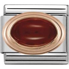 Nomination Classic Rose Garnet Charm