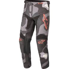 Junior Racer Tactical Pants, Camo/Red, 22"