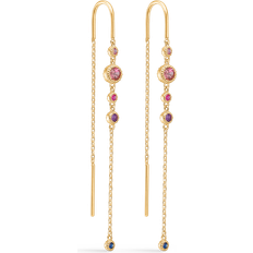 Luxury Rainbow Earring - Gold/Multicolour