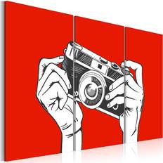 Röda Tavlor Arkiio A photographer 120x80 Tavla