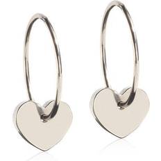 Blomdahl pendant Blomdahl Pendant Heart Ear Ring - Silver