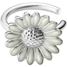 Stine goya daisy Georg Jensen Stine Goya Daisy Earcuff - Silver/White