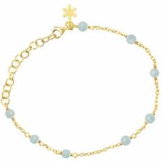 Susanne Friis Bjørner Armbånd Susanne Friis Bjørner Forgyldt Armbånd fra Susanne Friis Bjørner med Akvamarin