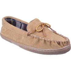 Beige - Men Moccasins Cotswold Alberta Classic Mens Slippers