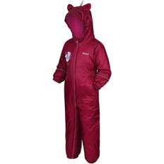 Rot Regenoveralls Regatta Peppa Pig Mudplay Waterproof Puddle Suit