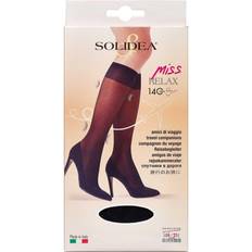 Beige - Donna Calzini Solidea Miss Relax 140 Sheer - Camel