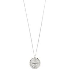 Smycken Pilgrim Gerda Necklace - Silver/Transparent
