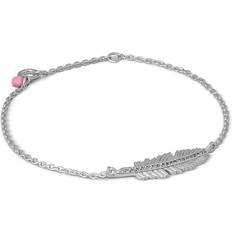 ENAMEL Copenhagen Fira Bracelet - Silver/Pink/Transparent
