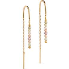 ENAMEL Copenhagen Multifarvet Øreringe ENAMEL Copenhagen Ivanna Earrings - Gold/Multicolour