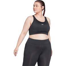 Reebok workout plus black Reebok Workout Ready Mesh Bralette (Plus Size)