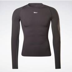 Polyester Hauts de Couche de Base Reebok Maillot de compression United by Fitness - Noir