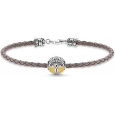 Thomas Sabo Tree of Love Bracelet - Silver/Gold/Brown/Black