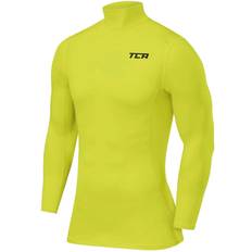 Fitness & Gym Base Layer Tops TCA Men's Pro Performance Compression Long Sleeve Mock Blueprint