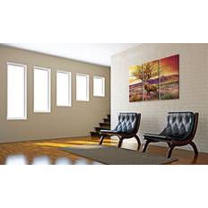 Hjorthorn Arkiio Fancy hjorthorn triptych 90x60 Tavla
