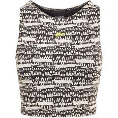 Reebok Canottiere Reebok Myt Cotton Crop Tank Black Female Multicolor