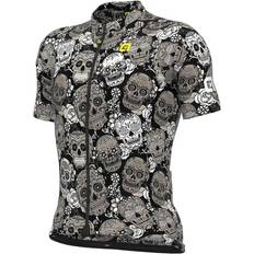 Ale Alé Jersey Solid Mexico - Sort/Grå