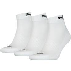 Puma Unisex Adult Cushioned Ankle Socks (pack Of 3) (black/white)