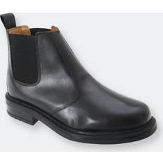 Roamers Roamers Mens Leather Quarter Lining Gusset Chelsea Boots (11 UK) (Brown)