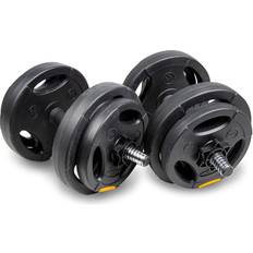 Dumbbells Weight Set - Adjustable 2-in-1 Barbell Set for Exercise