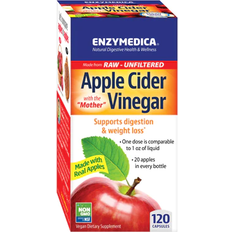 Enzymedica Vitaminer & Kosttillskott Enzymedica Apple Cider Vinegar 120 Capsules 120 st