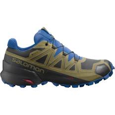 Salomon speedcross gtx herr Salomon Speedcross 5 GTX M - Black/Green Moss/Skydiver