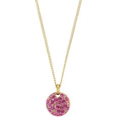 Dyrberg/Kern Swarovski-kristall Halsband Dyrberg/Kern Halsband Bertina Cerise