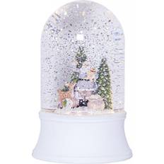 Star trading snowman Star Trading Winter Dome Snowman White Julepynt 19cm