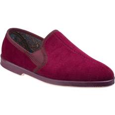 Grå - Herre Lave sko GBS Exeter Slipper Classic Mens Slippers Wine Wine