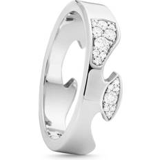 Georg Jensen FUSION ytterring AA (stl. 56) 18 k gult