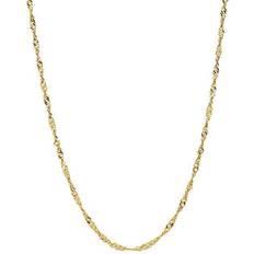 Smykker Lund Singapore Chain Necklace - Gold