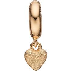 Smykker Christina Shine Love forgyldt charm 623-G16