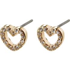 Pilgrim Edie Earrings - Gold/Transparent