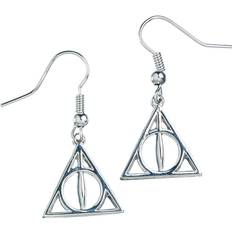 Deathly Hallows Earrings - Silver