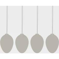 Beige Påskepynt Cooee Design Cooee Design Easter Deco æg påskedekoration 4-pak Sand Påskepynt