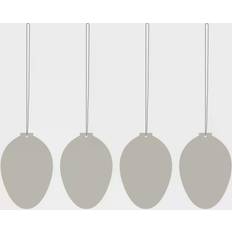 Beige Osterdekorationen Cooee Design Easter Deco eggEaster 4-pack Sand Osterdekoration