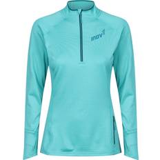 Löpning - Turkosa Överdelar Inov-8 VentureLite HZ Midlayer Women Löpartröjor 2022