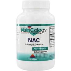 Nutricology NAC N-Acetyl-L-Cysteine 120 Tablets